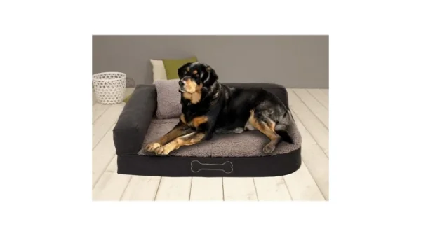 Sun Garden Pallina Orthopedisch Hondenkussen 80x60x25 cm Bruin/Beige foto 2