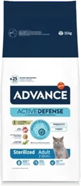 ADVANCE CAT STERILIZED TURKEY 15 KG foto 2